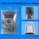 Premium ESD Shielding Bags, 120pcs Mixed Sizes Anti Static Resealable Bags for 3.5 & 2.5 Devices