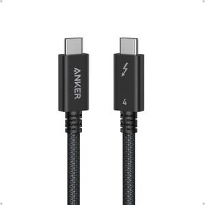 Anker Prime Thunderbolt 4 Cable, 3.3 ft USB C to USB C Cable, 240W Charging, 40Gbps Data Transfer, Supports 8K/4K Displays, for iPhone 16 Series, MacBook Air, iPad, Samsung (Thunderbolt 4-Certified)
