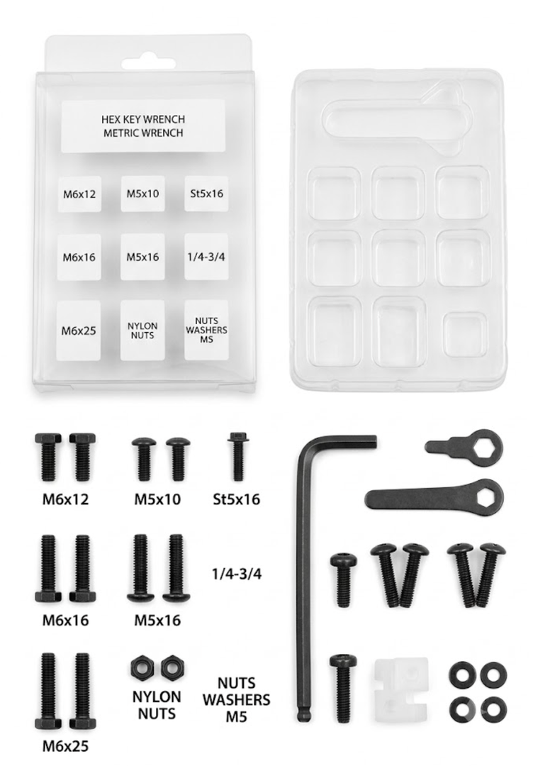 Screw Kit Parts for Hyper Go H14BM Screws Kit Replacement
