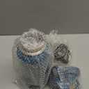 32oz Insulated Water Bottle with Straw, Stainless Steel Metal Vacuum Water Flask, Large Thermal Water bottle with Leakproof 3 Lids for Travel, Camping, Gym Sports Indigo Black