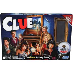 Hasbro Gaming Clue Game, Mystery Board Game, 2-6 Players, 8+ Years (standart)