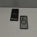 TOCOL Magnetic for Samsung Galaxy S25 Ultra Case, Upgraded Full Camera Protection, Compatible with Magsafe, Drop Protection Slime Clear Back Cover for Samsung Galaxy S25 Ultra 6.9-Inch (Alpine Green)