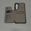 Vinich for Samsung Galaxy S25 Wallet Case with Card Holder, RFID Blocking Credit Slots Kickstand Shockproof Phone Cover Fit for Galaxy S25 6.2" Gray