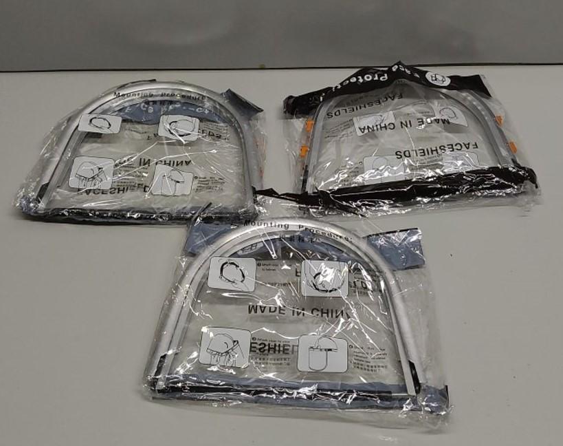 3 Pack - Safety Shield Face 