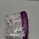 Jinchan Linen Valance Curtain Farmhouse Window Decor Floral Print for Kitchen Living Room Double Layer Blackout Valance 16 Inches Rustic Window Treatment 1 Panel Rod Pocket Blue on Beige, Size: 50"W x 16"L (Pack of 1)