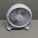 Honeywell TurboForce Air Circulator, Small Tabletop Fan, Quiet Personal Fan for Home or Office, 3 Speeds, 90 Degree Pivoting Head, White, HT-904