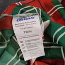  Christmas Duvet Cover Twin Size Red Green White Plaid Xmas Holiday Pattern Design, Soft Microfiber Duvet Cover with Zipper Closure