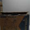 HOMLAND Foldable Rollator Walkers with Seat for Seniors, 8'' Big Wheels, 350 lb. Weight Capacity, Adjustable Handles and Seat Height, Lightweight Rolling Walker, Orange