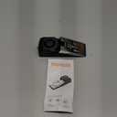 Door Stop Alarm with 120 dB Siren  Portable Travel Door Stopper Alarm Wedge for Hotel, Apartment & Dorm Security  Battery-Operated, Black, 1-Pack