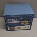 6.3-Cup Cordless Electric Lunch Box for Adults, 27000mAh Heated Lunch Box For Men Battery Powered with Automatic Heating, 100W Self-Heating Portable Food Warmer for Hot Meals Anywhere, Black