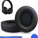 Replacement Ear Pads for Beats Studio 2 & Studio 3 Wired & Wireless Headphones, Ear Cushions, Ear Cups Cover Repair Parts (Black)
