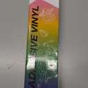 HTVRONT Permanent Vinyl Roll, 2 Rolls 12" x 14FT Black & White Adhesive Vinyl Compatible with Cricut Cutting Machine, Silhouette Easy to Weed & Transfer