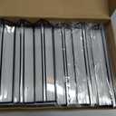 8.5x11 Picture Frame Black Acrylic Sign Holder Double-Sided Display Stand for Wedding Signs Table Numbers Menu Holders Pack of 6
