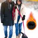 Winter Gloves Men Women, Waterproof Windproof Touchscreen Thermal Glove for Cold Weather Driving, Running Cycling Hiking, M/L/XL (Black, M)