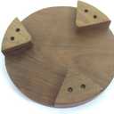 Wooden Rolling Pin Rolling Board Roti Maker Wooden Chakla Belan Handmade Kitchen Item Rolling Pin Board Roti Maker Phulka Maker Rolling Round Chapati Maker For Home And Kitchen