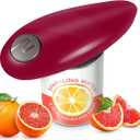 Auto Electric Can Opener: Open Your Cans with A Simple Press of Button - Automatic, Hands Free, Smooth Edge, Battery Operated