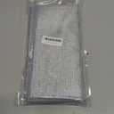 JOYMOOP Multipurpose Non-Scratch Silver Fiber Dishwashing Cloths, Reusable Cleaning Rags, Scrubbing Pads for Dishes, Glass, Stainless Steel - 5 Pack (11.8"  11.8" - 5pcs)