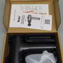 Massage Gun Deep Tissue, Handheld Electric Muscle Massager, High Intensity Percussion Massage Device for Pain Relief with 9 Attachments & 30 Speed,(Black)