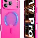 YFEMLAZ Magnetic for iPhone 17 Pro Max Case, Hot Pink