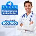 2PCS Bunion Corrector for Women & Men Big Toe Straightener with Splint & Anti Slip Gel Cushion Pads for Bunion Correction Hallux Valgus Pain Relief, Comfortable & Breathable for Day/Night Support, Washable