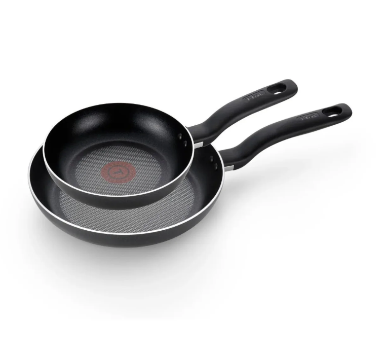 T-fal ProGrade Nonstick Fry Pan 8 and 10.5 Inch Induction Oven Broiler Safe 500F Cookware, Pots and Pans, Dishwasher Safe Black