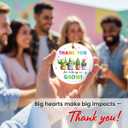 5 x Thank You Teacher Ornament 2026 - Preschool Daycare Kindergarten Teacher Appreciation Gifts, Unique Xmas Gifts for Mom Dad Grandma, Cute Pre-K Teachers Gift