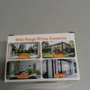 3MP 2K Window Camera, 120° View Angle Window Camera, 2.4GHZ & 5GHZ WiFi Indoor Window Security Camera with Angled Window Mount, Person & Motion Detection, 24/7 Recording, Quick Install