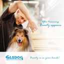 GLADOG Professional 5 in 1 Dog Grooming Scissors Set with Safety Round Tips, Sharp and Heavy-duty Pet Grooming Shears for Cats