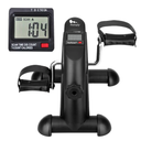 Mini Exercise Bike, himaly Under Desk Bike Pedal Exerciser Portable Foot Cycle Arm & Leg Peddler Machine with LCD Screen Displays