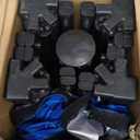 Garvee 10x10 Pop Up Canopy Tent, Heavy Duty Commercial Instant Shelter with One-Person Setup, UPF 50+ Waterproof, 100 Sq Ft Shade for Outdoor Events, Camping, Farmers Market (Blue)