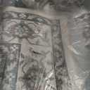 5x7 Area Rugs Living Room Rug: Washable Vintage Boho Medallion Rug No Slip Stain Resistant Soft Carpet Indoor Large Carpets for Bedroom Dining Room Farmhouse Nursery Hallway Home Office Green Ivory