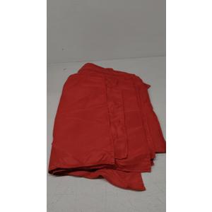 30pcs Polyester Cloth Napkins - 20 x 20 inch Red Dinner Washable Napkins with Hemmed Edges for Restaurant/Wedding/Hotel (Red)