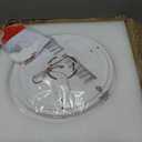 Yiisem Glass White And Gold Flush Mount Ceiling Lights 16.5 Inches