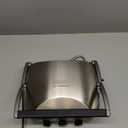 Cuisinart Griddler Indoor Grill, Panini Press, Sandwich Maker & More, 5-in-1 Grilling, Dishwasher-Safe Nonstick Cooking Plates, GR-4NNAS, Stainless Steel