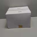 Loivttvv 12pcs Vintage Drinking Glasses Set, 12 oz Highball Glasses & 9 oz Embossed Ribbed Glassware Cups for Thanksgiving Cocktail, Juice, Coffee, Whiskey (Amber)