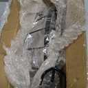 SAYZH 2-Tier Fruit Basket Bowl Stackable Vegetable Storage with Banana Tree Hanger Stand for Kitchen Countertop, Metal Wire Basket for Bread Onions Potatoes Black