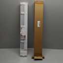 Aluminum Mini Blinds for Indoor Windows Cordless 1In No Holes 100% Privacy Protection L-Shaped Slats Room Darkening Horizontal Window Blinds for Office,Home, White, Custom Size