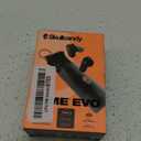 Skullcandy Dime Evo Wireless Earbuds, Bluetooth Headphones, Noise Isolating Fit, Up to 36 Hours Battery, Microphone for iPhone Android, Easy Carry with Clip-Anywhere Case - True Black