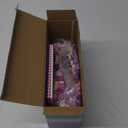 1000 Pieces Classic Building Bricks, Classic Stackable Base Plates, 3 6.3" x 6.3" White, Pink and Purple Base Plates, Compatible with All Major Brands, Toys for Ages 6-7-8-13 Girls