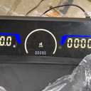 Walking Pad Treadmill with 12% 9-Level Auto Incline, 450 lbs Capacity RGB LED Screen, Bluetooth Speaker Under Desk Treadmill, Compact Treadmills for Home Hiking (Black)