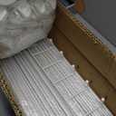 AWTATOS Cube Storage Organizer Storage 12 Cube Bookshelf DIY Plastic Closet Clothes Storage Shelves with Wooden Mallet, Stackable Storage Solution for Home, Bedroom, White