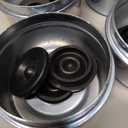 4pcs 2.72'' Trailer Hub Dust Caps, Trailer Spindle Bearing Dust Cap Cup Grease Cover Caps & Extra Rubber Plugs for 7000 to 8000 lb Boat Trailer Dexter EZ Lube Trailer Camper RV Axle