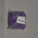 26 inch Long Purple Braid Ponytail Pre Stretched Purple Hair Extensions for Braids Easy Clip in Ponytail for Cosplay Halloween Costume
