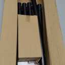 Black Curved Shower Curtain Rod 33-78 Inches Adjustable Splicing Design Shower Rods Curved Round Bowed Rust proof, Premium Stainless Steel Need To Drill Shower Curtain Rod for Bathroom, Bathtub, Stall