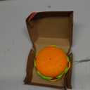 Dog Toy - Hamburger Themed Design, Extremely Durable, Squeaky, Perfect Chew and Fetch Toy, Unique Burger Packaging
