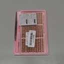 Brown Lash Clusters Kit Natural 300Pcs Wispy Lashes Cluster Eyelash Cluster Extensions Kit C Curve Individual Lashes Extensions Kit For DIY Waterproof & Long - Lasting (Light Brown10-16mm)