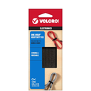 VELCRO Brand ONE-WRAP Bundling Strap – Reusable Fasteners for Keeping Cords and Cables Tidy - 8" x 1/2", 5 Ties, Black