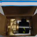 HFS(R) Electric Solenoid Valve Copper Normally Closed for Water Air Gas (12V DC 3/4IN NPT)