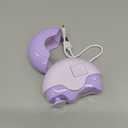 2 in 1 Electric Polishing Automatic Nail Clippers, Electric Nail Clipper,Electric Nail Trimmer with 2 Adjustable Speeds,Professional Fingernail Toenail Clipper Cutters for Seniors,Kids,Adults(Purple)