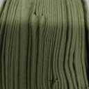 Solid Color Cotton Blended Dinner Cloth Napkins - Set of 12 (17 x 17 inches) - for Events & Home Use (Army Green)